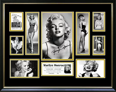 New Marilyn Monroe Signed Framed Memorabilia • $99