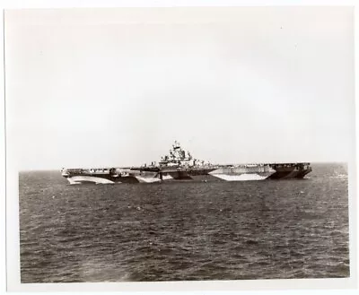 1944 Aircraft Carrier CV-48 USS Shangri-La 8x10 Vintage Photo • $14.99