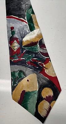 Vintage TABASCO Silk Tie Mint Condition • $9