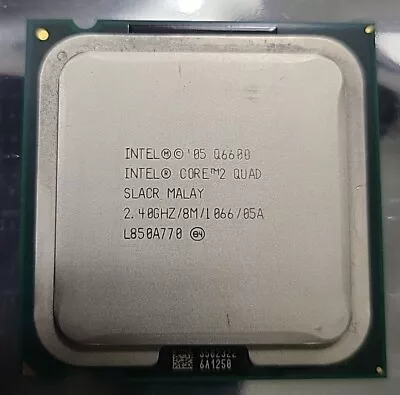 Intel Core 2 Quad Q6600 CPU SLACR 2.4GHz 8MB 1066MHz Socket 775 Processor • $4.99