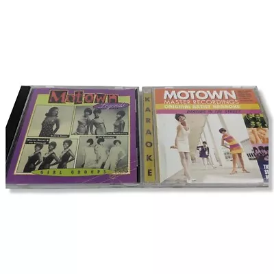 Original Artist Karaoke: Dancing In The Street And Motown Legends CD LOT Of 2 • $8.44