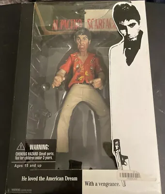 Scarface Tony Montana 2004 Mezco The Runner Bloody And Player Suit • $59.99