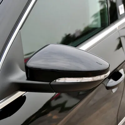 $12.99 • Buy Left Driver Rear Door Wing Mirror Cover Cap For Vw Beetle Cc Eos Passat Scirocco