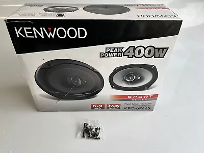 Kenwood KFC-6966S 400W 6x9  Super Tweeter 3-Way Coaxial Speaker • $49