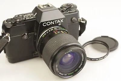 CONTAX 137 MA Quartz 35mm Film SLR Camera +35-70mm Yashica Lens • £99.99
