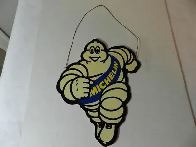 Vintage Advertising Sign-michelin Man Hanging Sign- Vintage Service Station Sign • $75