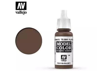 Vallejo 17ml 984 140 Model Color - Flat Brown 984 • £2.48