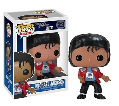 Funko POP! Rock [Michael Jackson] Beat It [#23] Authentic NEW • $255.33