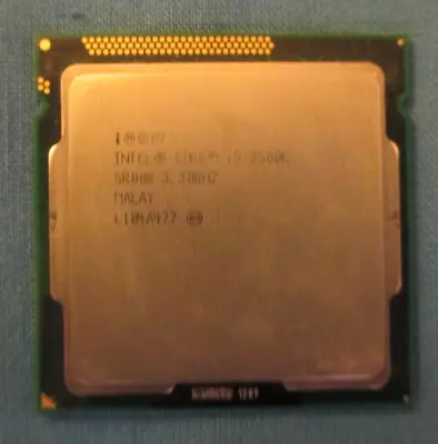 Intel SR008 I5-2500K 3.3GHz  Quad Core LGA 1155 Socket Processor CPU • £28.99