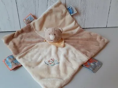 £12.60 • Buy Noukie's Teddy Bear Baby Comforter Beige Soft Hug Toy Blankie