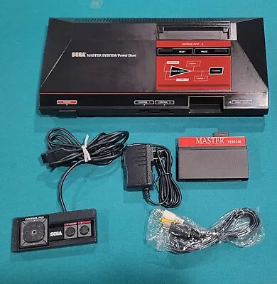 SEGA Master System Console And 1 Controller With LOADED SD CARD!   SUPER CLEAN • $169