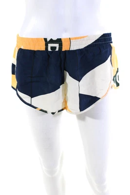 $41.99 • Buy Rosa Cha Women's Silk Low Rise Graphic Mini Shorts Yellow Size M