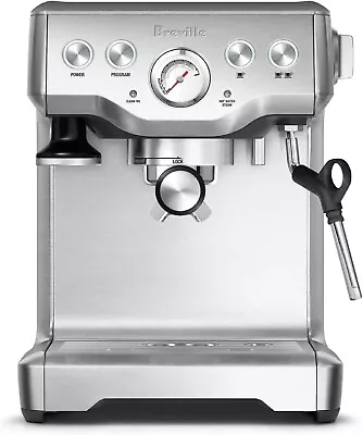 Breville The Infuser BES840BSS Espresso Machine - Silver - RRP $899 • $500