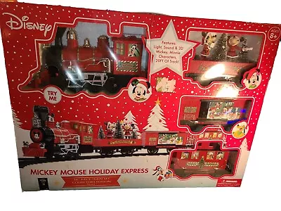 Christmas Disney 2019 Mickey Mouse Holiday Express 36 Piece Train Collectors Set • $49.99