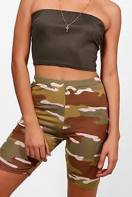£6.99 • Buy New Ladies Cycling Shorts Stretchy Sports Womens Leggings Plus Size Hot Pants
