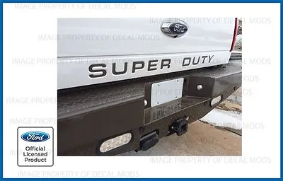 2008 <-> 2016 Super Duty Tailgate Letters Inserts Decals F250 F350 - CARIBOU • $15.17