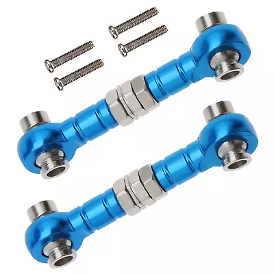 £9.20 • Buy Adjustable RC Steering Turnbuckle Arms Linkage Servo Link Pull Rods Pack Of 2