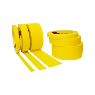 JMI Yellow Painters Tape For Car Paint - Assorted Size Automotive Masking Tape  • $12.33