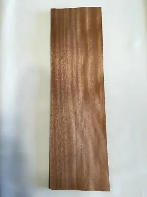 Mahogany Raw Wood Veneer Sheets 5.5 X 18 Inches Lot #657 • $2.99