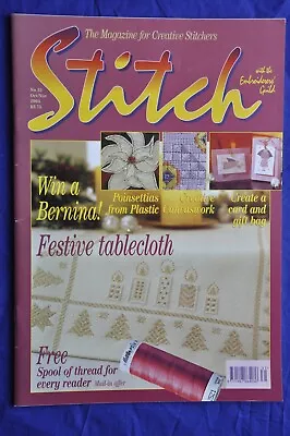 Stitch Magazine Issue 31 2004 Embroidery Canvaswork Hardanger Surface Stitching • £2.75