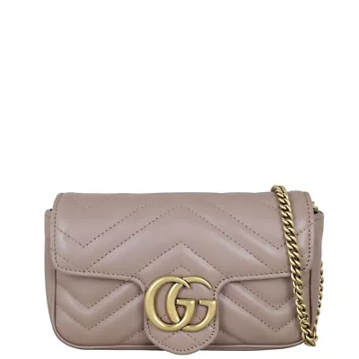 $1200 • Buy Gucci GG Marmont Super Mini Shoulder Bag