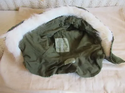 Hood Extreme Cold Weather Parka Synthetic Fur Ruff M65 M51 OG-107 Military Nice • $32.99