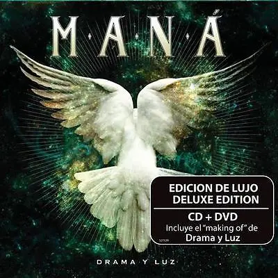 MANÁ - Drama Y Luz - CD + DVD Deluxe Edition (2011 Warner) NEW • $15