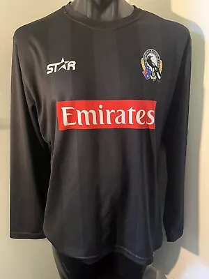 Retro LGE/XL Star Athletic Collingwood Magpies 2010’s  AFL Training Jumper • $26.50