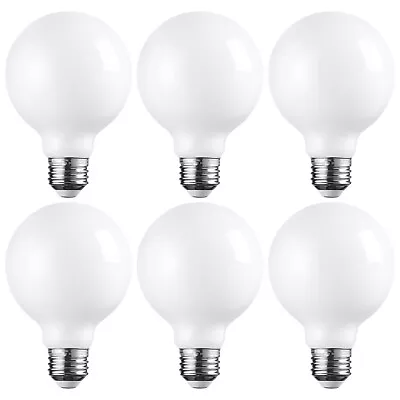 6-Pack Dimmable G25 LED Bulb 4.5W (60W Eqv.) Globe Light Bulbs • $24.99