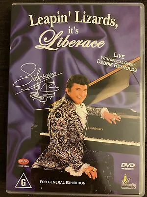 Liberace Leapin’ Lizards DVD R4 Hilton Las Vegas 1978 Concert FREE UK POST • £14.99