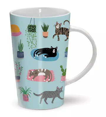 The Riverbank Mug - Cat & Plants • £10.98