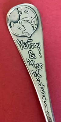 TIFFANY YeFrog And Miss Mouse Sterling Spoon 6 1/8  Nursery Rhyme • $225