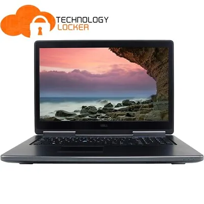 Dell Precision 7710 15.6  Laptop I7-6820HQ 32GB RAM 512GBSSD 1TB HDD W11 Grade C • $420