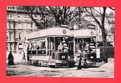 £4.50 • Buy Tram Photo - Brighton Corporation Tramways - 1901 Cars 24 & 40 - Sussex