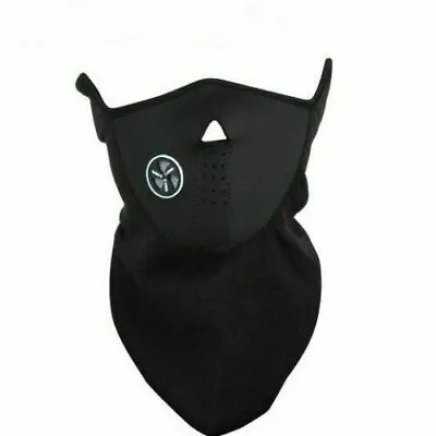 New Neopren Winter Neck Warm Face Mask Veil Sport Motorcycle Ski Biker Mask BK • $3.99