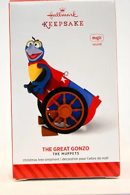 Hallmark - The Great Gonzo - Magic Sound - Disney - The Muppets 2014 Ornament • $21.99