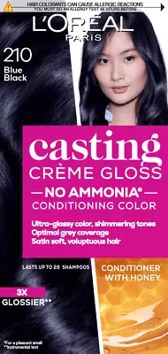 L'Oreal Women's Healthy Casting Gloss Ammonia-Free Rich Hair Color Cream Formula • £15.44