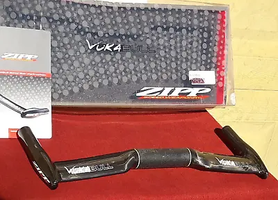 Zipp Vuka Carbon Base Bars 40cm 31.8mm Bullhorn Aero Wing Rode Once OEM Box Rare • $156.98