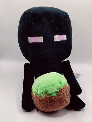 Minecraft Mojang Jinx Black Enderman Happy Explorer Plush Doll 8  Stuffed Toy • $14.99