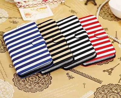 PU Leather Case Cover Stand Samsung Galaxy Mega 6.3 Inch  I9200 +Free Protector • $18.10