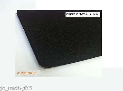 Race Bike Seat Foam Padding 2mm Thick Self Adhesive • $12.32