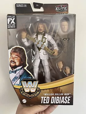 ⭐️ WWE Elite Legends Series 20 Million Dollar Man  TED DIBIASE  CHASE Figure ⭐️ • $26.59