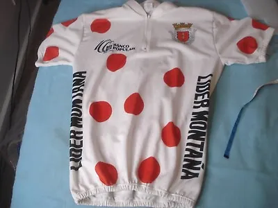 Vintage Hely Forero Mountain Leader Race Cycling Jersey Sz M Made In Columbia! • $14