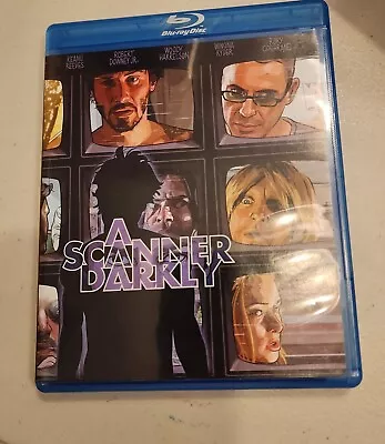 A Scanner Darkly (Blu-ray Disc 2007) Reeves Downy Jr. Harrelson Animated • $15.29