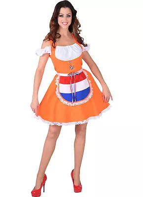 £36 • Buy Deluxe Dutch Orange DIRNDL   , XS-XXL