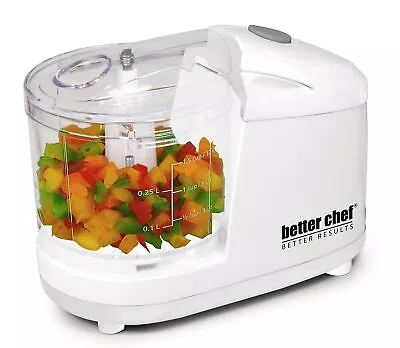 Better Chef 1.5-Cup Mini Food Processor | Stainless-Steel Blade | Pulse Switc... • $32.95