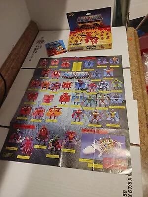 Motu Masters Of The Universe Poster + Original Modulok Box 1985 Box Damage/tear • $9.99