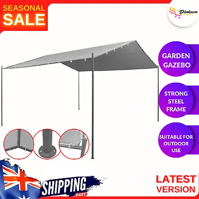 $208.70 • Buy Canopy Tent Portable Garden Gazebo Steel Carport Shelter Outdoor Waterproof Shed