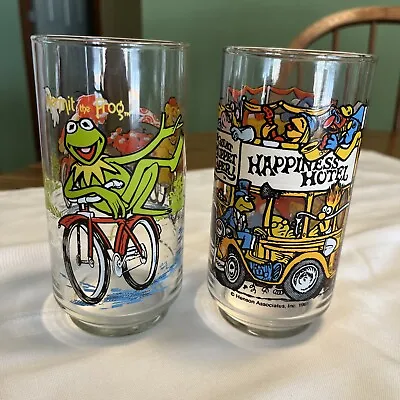 The Great Muppet Caper McDonald's Drinking Glasses--Lot Of 2 Vintage 1981  • $12.50