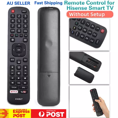 EN2B27 For HISENSE OEM TV Remote Control EN-2B27 50K321UWT RC3394402/01 238 65N6 • $9.19